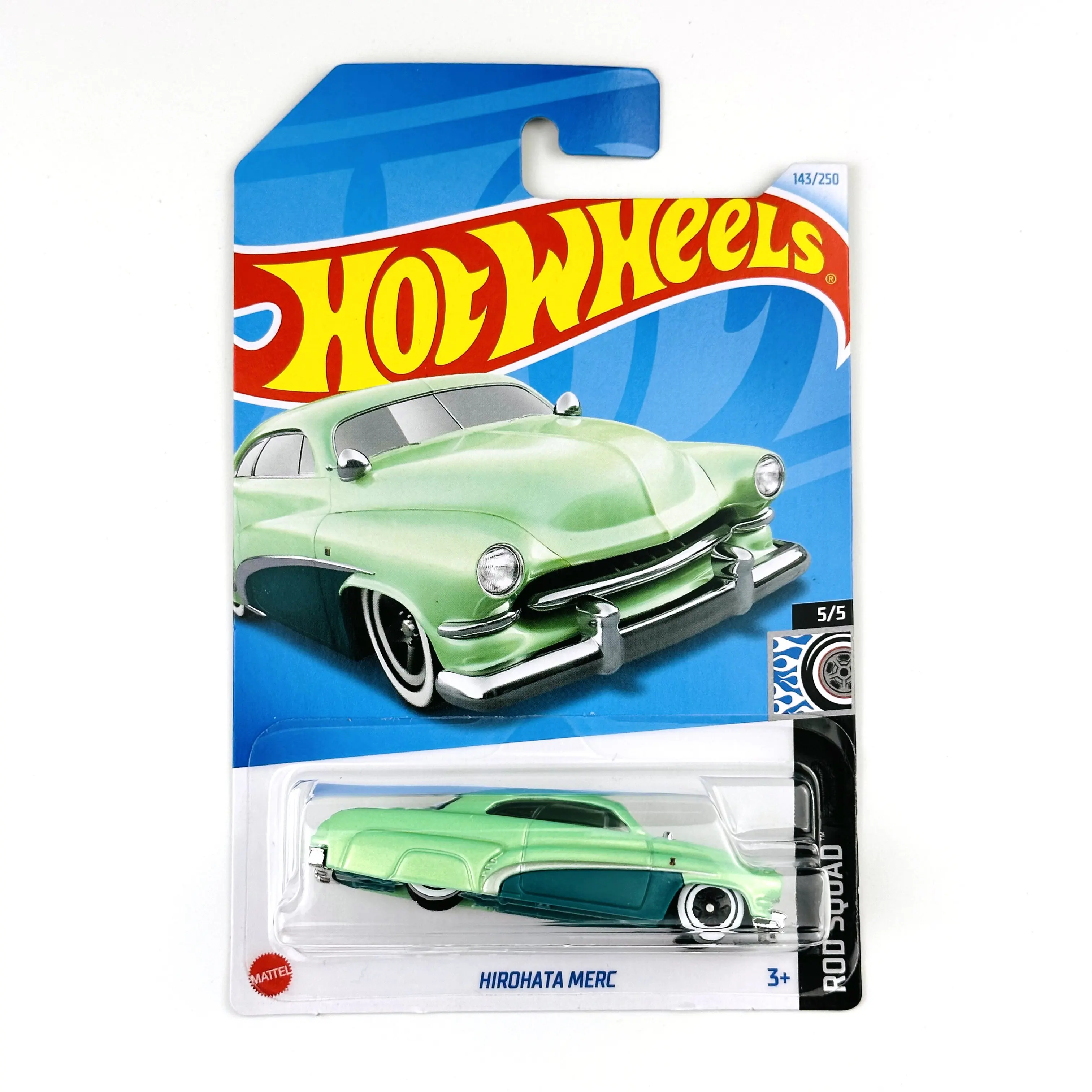 

2024-143 Hot Wheels Cars HIROHATA MERC 1/64 Металлическая литая модель игрушечного транспортного средства