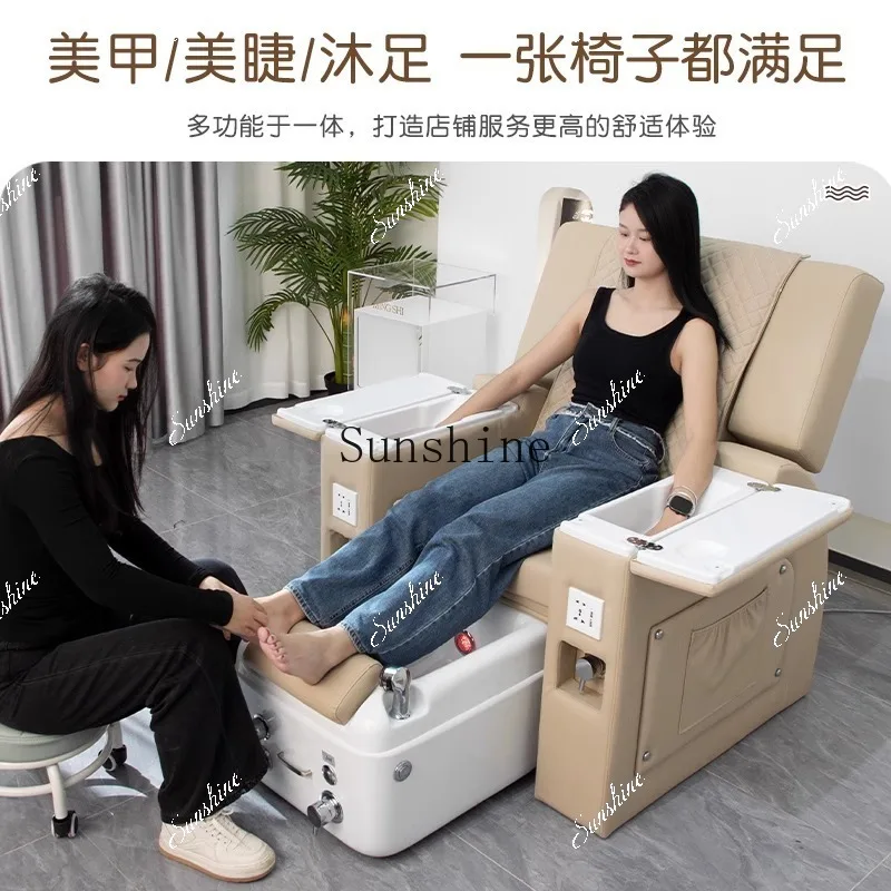New manicure foot massage sofa hair chair perm and dyeing chair TF