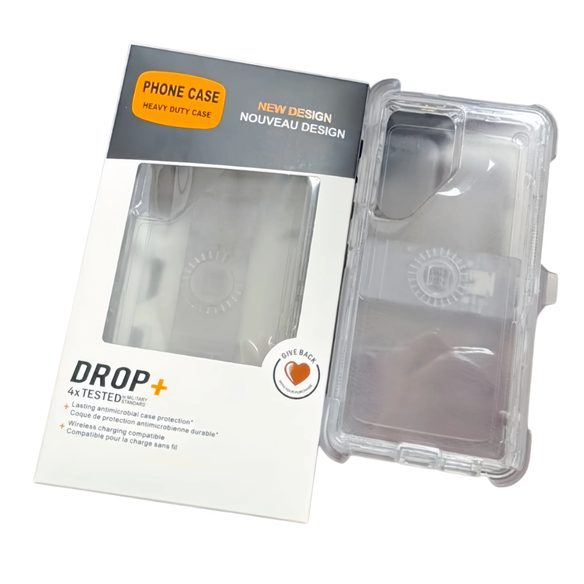 Robuste Armor OTT Defender Schutzhülle für Samsung S26 Ultra S25 S24 S23 S22 S21 Plus FE mit Clip und Box – Detail 4