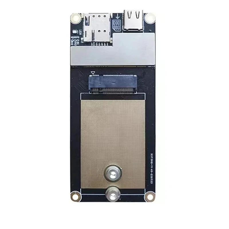 M.2 NGFF to USB Type-C Adapter Board for Quectel RM521F RM520N- RM530N- RM Sub-6GHz & MmWave 4G 5G Cellular Modem-TCES