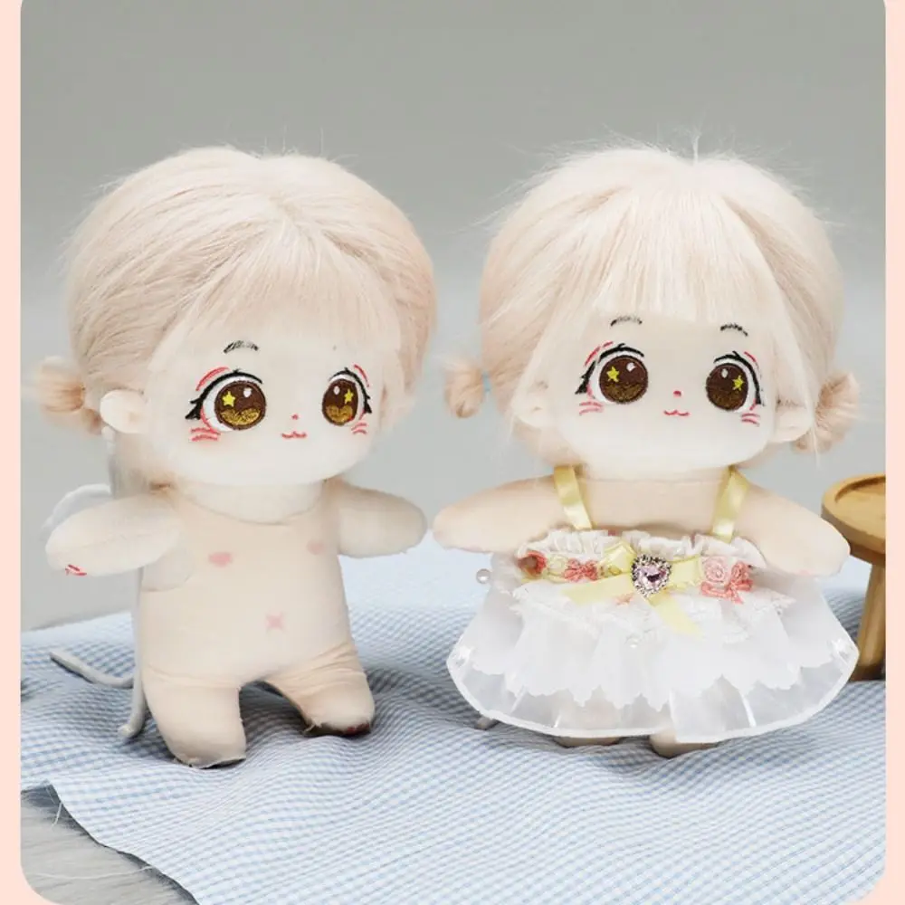 新しい伸縮性のあるアンダーコートカジュアルウェアアクセサリー全体的な服フィションミニスリープウェア綿人形用20センチ