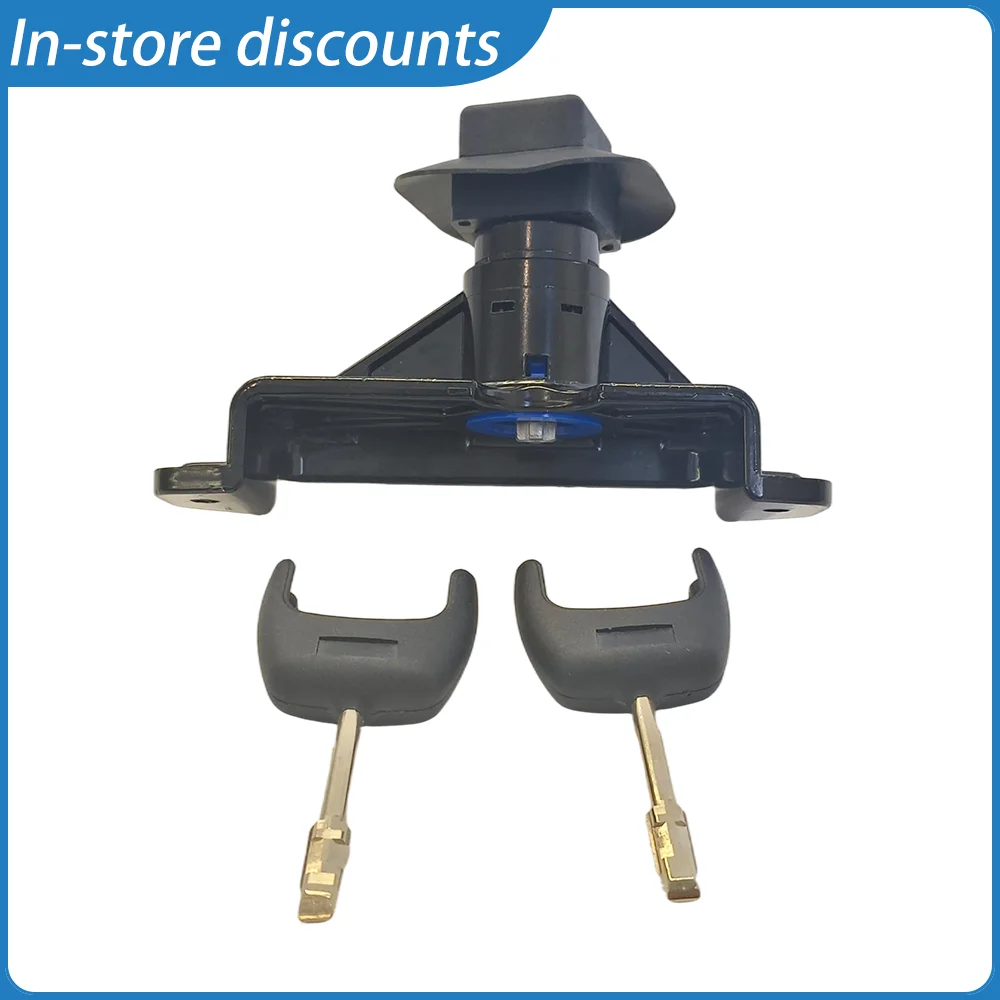 Oxidation-resistant  Tailgate Lock Kit, matches 06 to 14 Transit MK7, durable keyed latch OEM 6C1A16D748AB