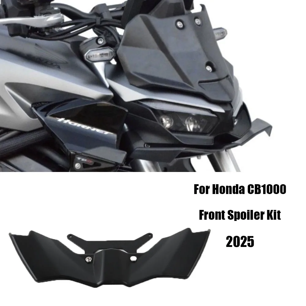 

﻿ For Honda CB1000 Hornet SP 2025 SP Front Spoiler Kit Carbon Fiber Motorcycle Winglets Aerodynamic Downforce Wing Racing Style