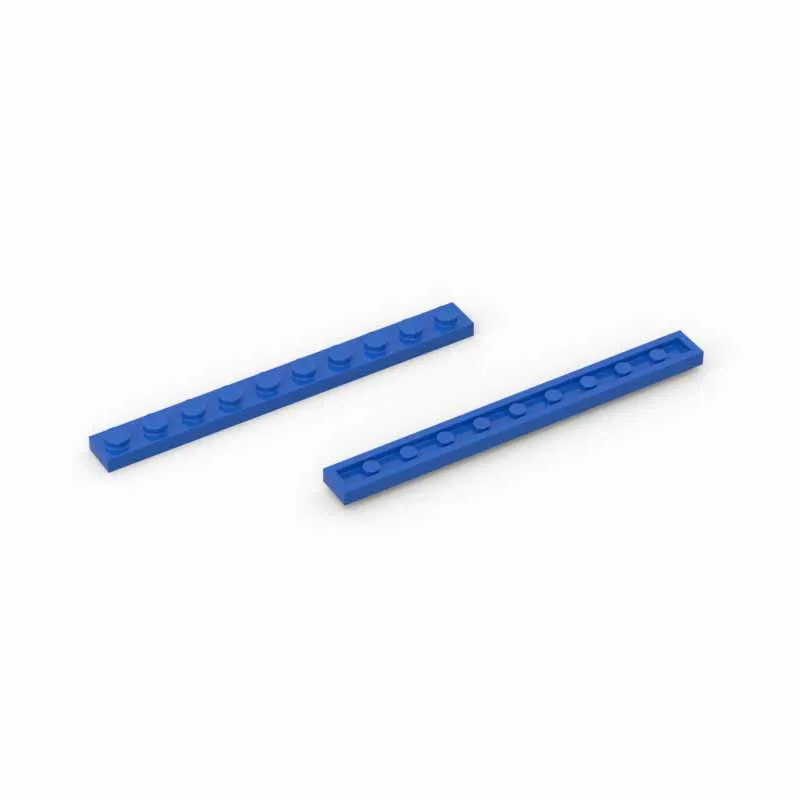 30pcs MOC compatible with 4477 building block parts 1x10 basic board creative DIY technology parts