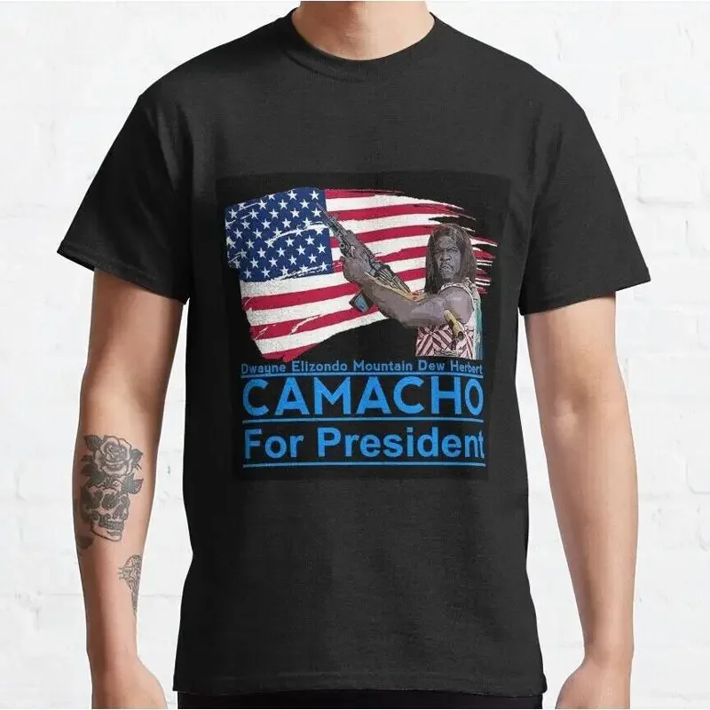 NWT Funny Camacho For President Lover Trendy T Shirt Premium S 5XL Retro XL