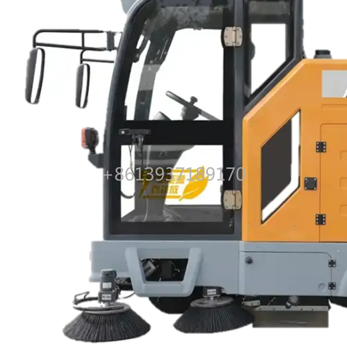 Industrial Road Sweeper Machine Electric Street Vacuum Cleaner Street Cleaning Machine