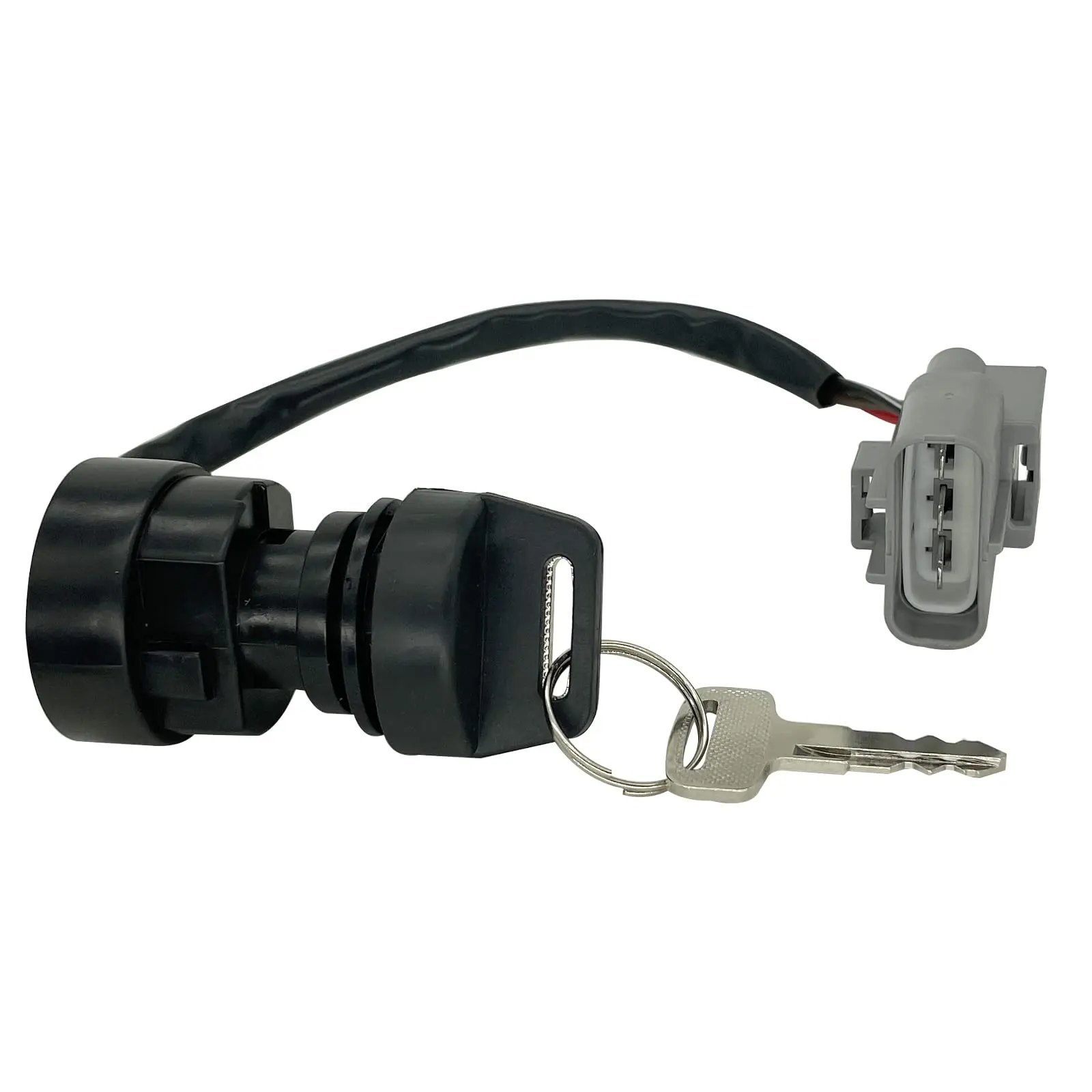 Ignition Key Switch fit for Yamaha ATV Big Bear 400 09-12| Grizzly 550 600 660 700 02-22| Kodiak 400 450 700 16-22, Replace 28P