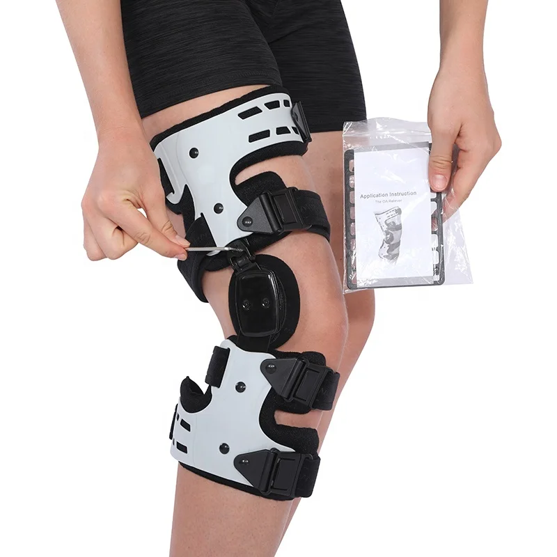 orthopedic adjustable pcl knee brace oa hinged knee brace