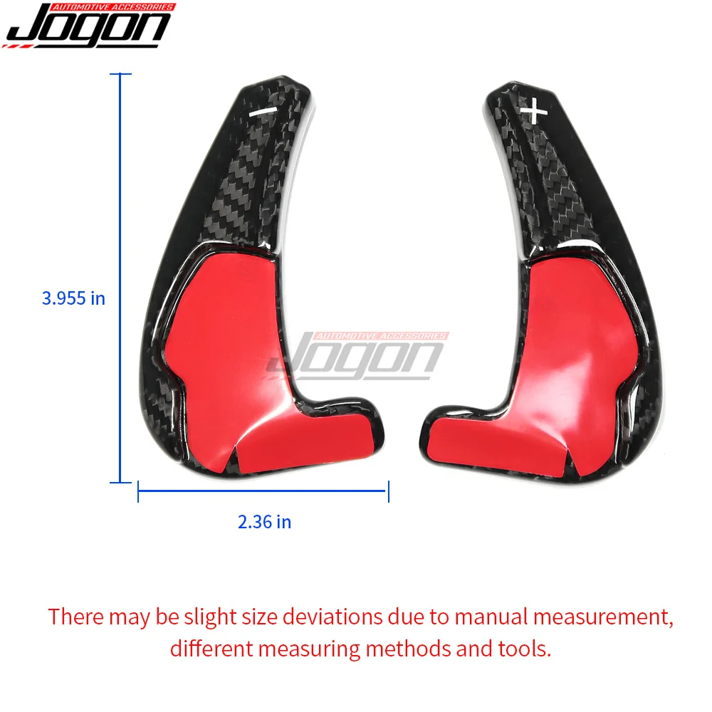 New Style Paddles Shift For Dodge Challenger SRT 2015-2021 Carbon Fiber Car Steering Wheel Paddle Shifter Extension Accessories