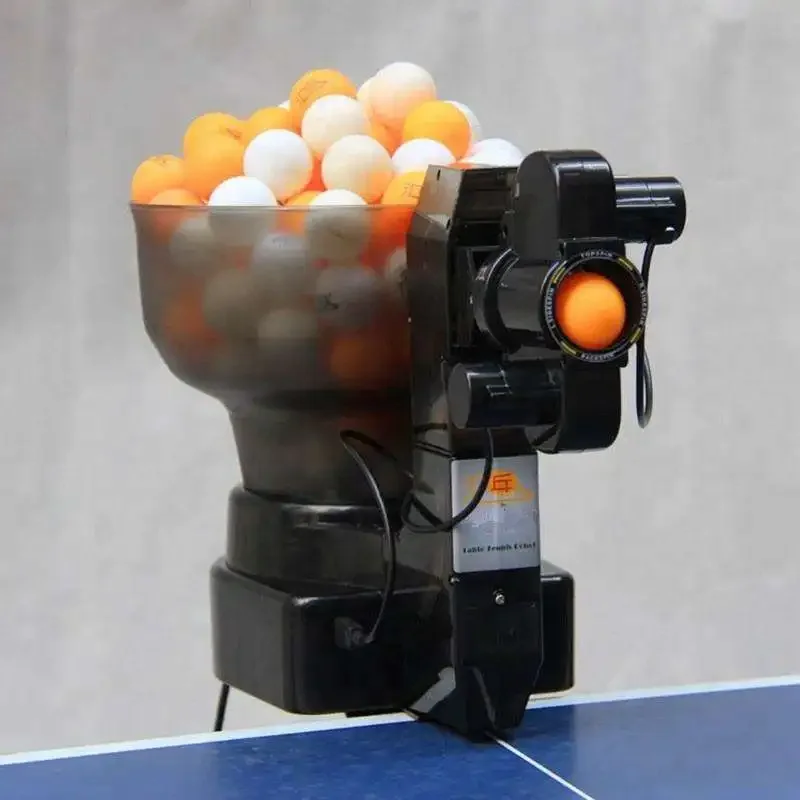 YIZHI Automatic Table Tennis Ball Launching Machine Throwing Machine Portable Ping-pong Ball Sports Training Machine