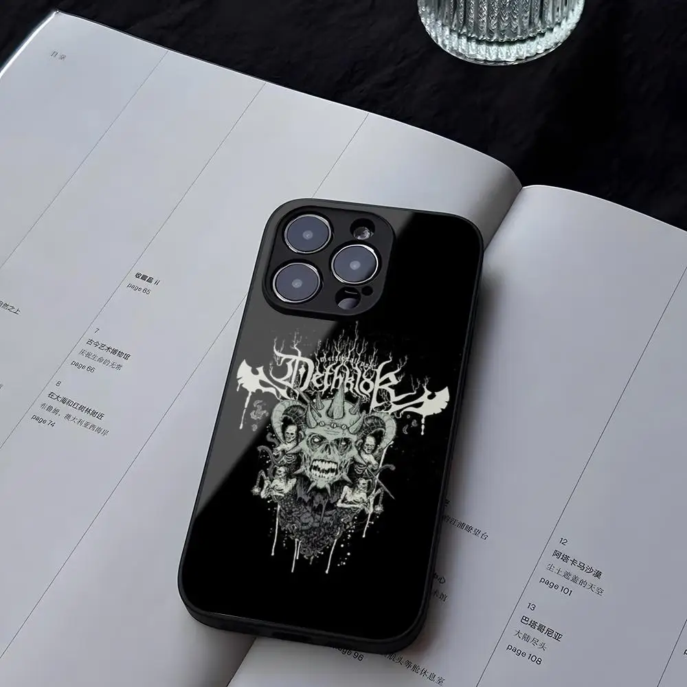 Dethkloks Music Tempered Glass For iPhone 13 14 16 12 15 11 Pro Max Plus Mini X XR SE2020 Coque