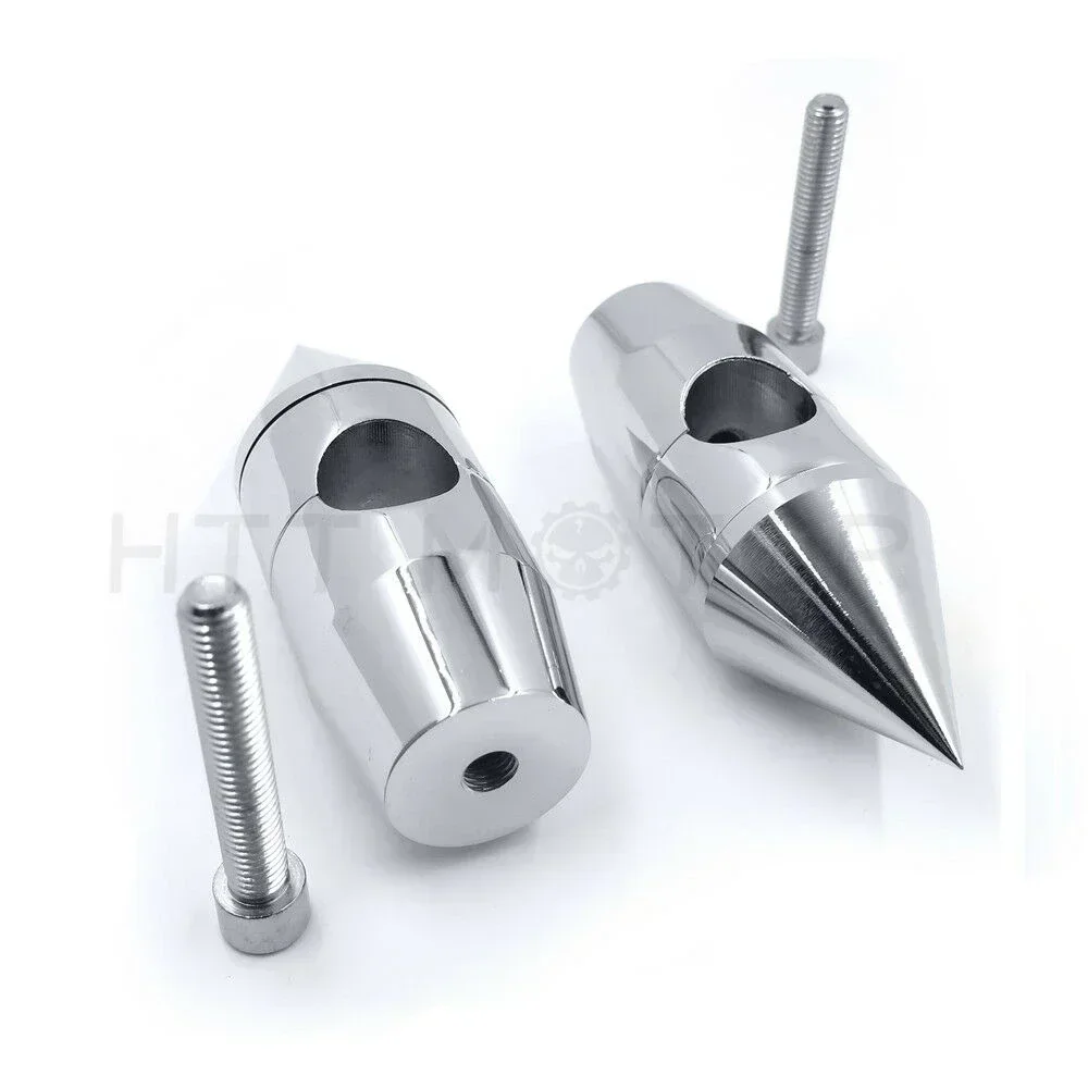 25MM Spike Handlebar Risers For Harley Davidson Softail Dyna Sportster Custom Motorcycle Parts 5 1/4