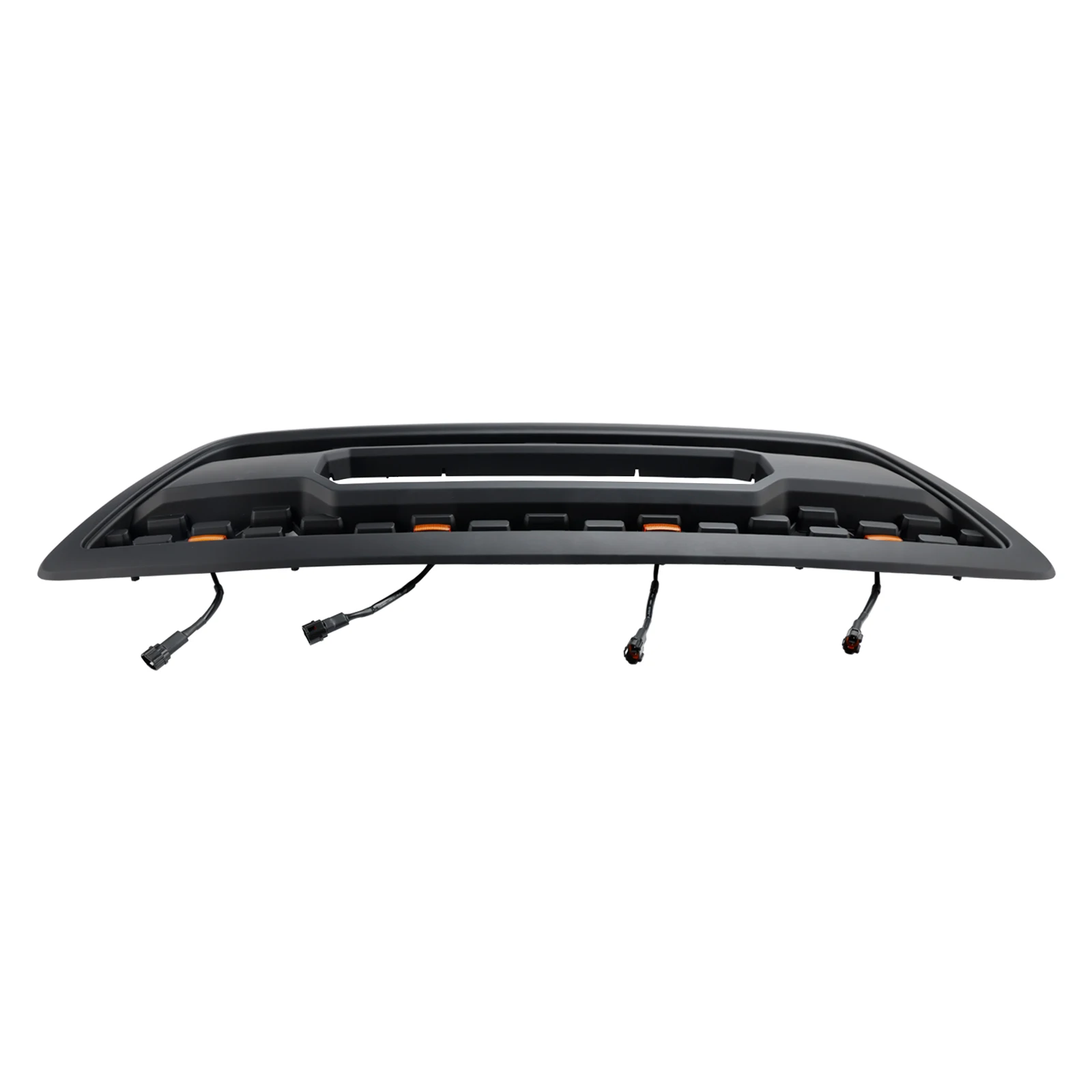 شبكة شواء المصد الأمامي باللون الأسود غير اللامع من Artudatech مناسبة لكزس LX470 LX570 1998-2002 مع LED