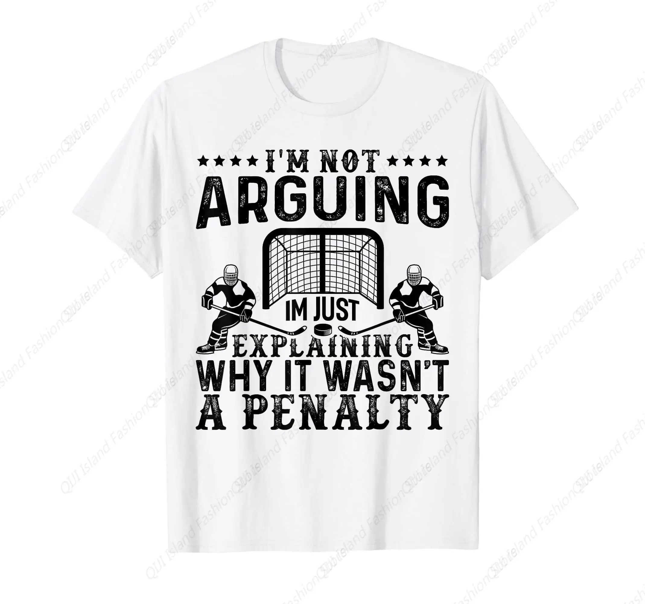 

Hockey Player Arguing Gift Funny Hockey T-Shirt