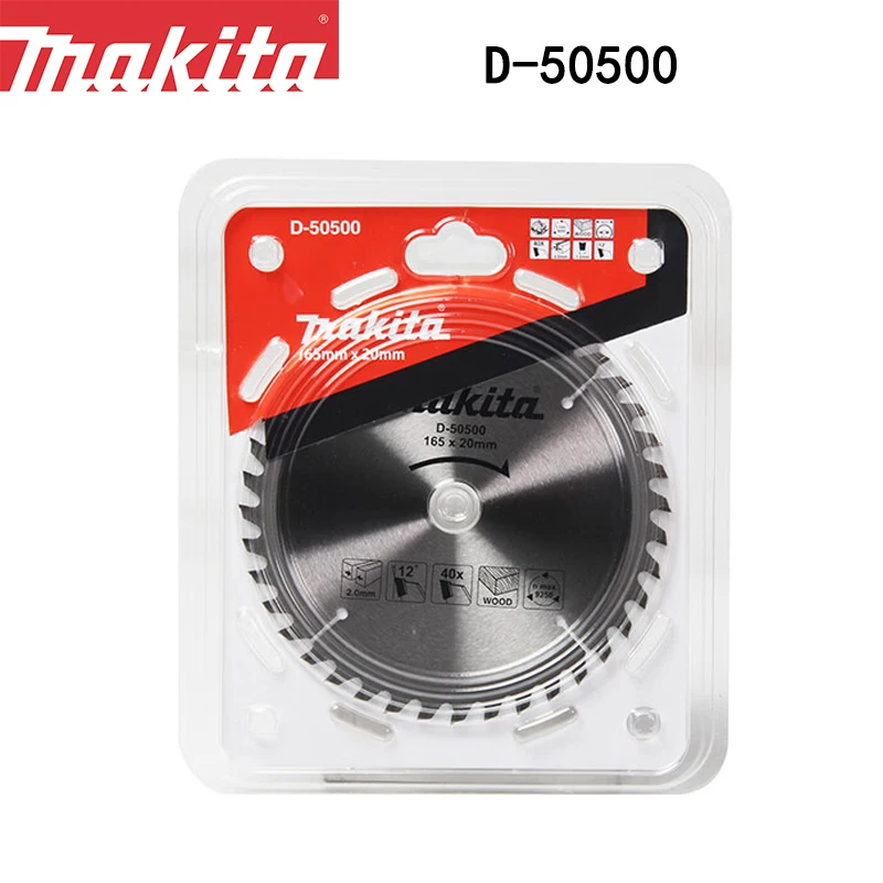 Makita D-50500 Saw Blade Woodworking Decoration Grade Electric Saw Circular Alloy Cutting Blade Saw Angle Grinder