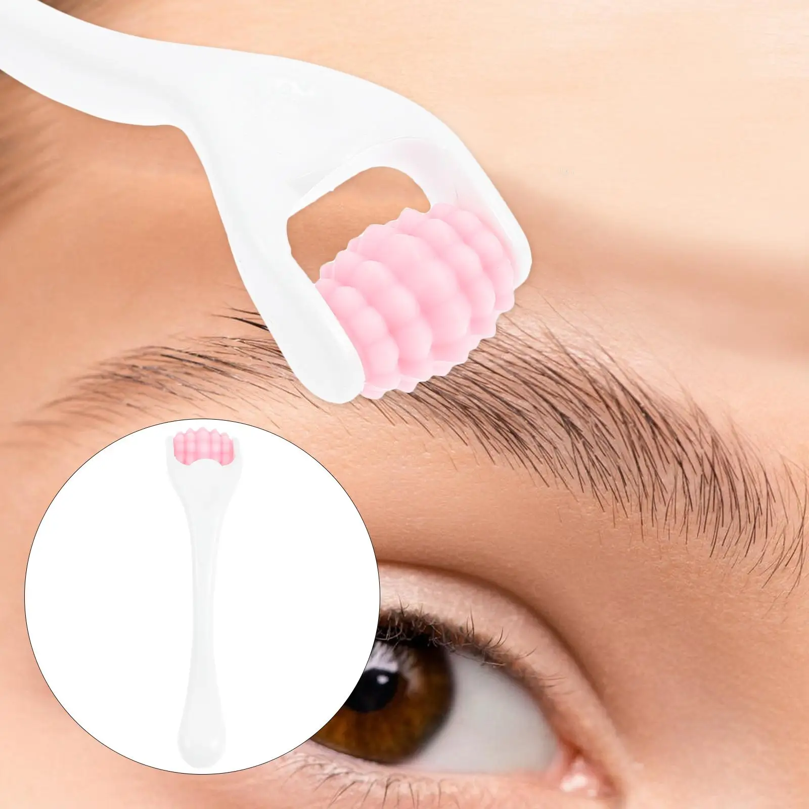 Rouleau de beauté en Silicone pour le visage, Portable, pour les rides des yeux, Anti-vieillissement, ton de peau, outils pour le visage, Spa, cadeaux de Salon à domicile