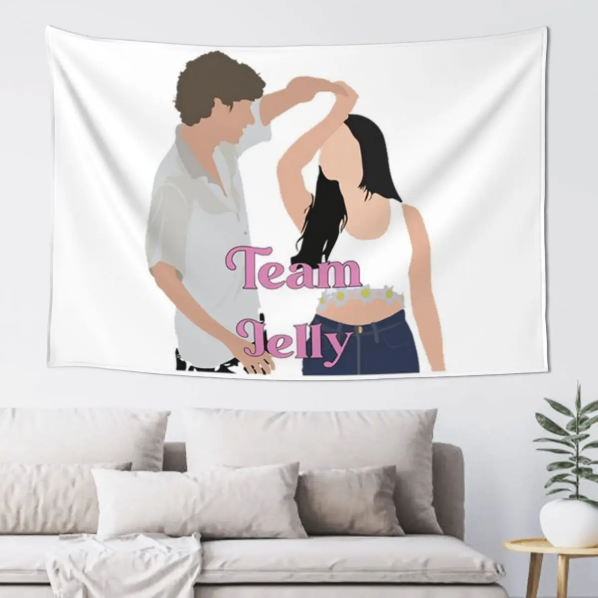 

Belly & Jeremiah - The Summer I Turned Pretty (2) Tapestry Hanging Wall Decorative Wall Decoration For Home Tapestry