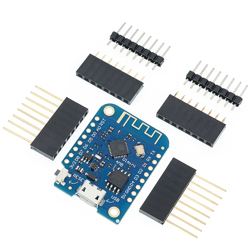 D1 Mini ESP8266 ESP-12 ESP-12F CH340G V2 USB WeMos D1 Mini płyta rozwojowa WIFI D1 Mini NodeMCU Lua IOT Board 3.3V z pinami