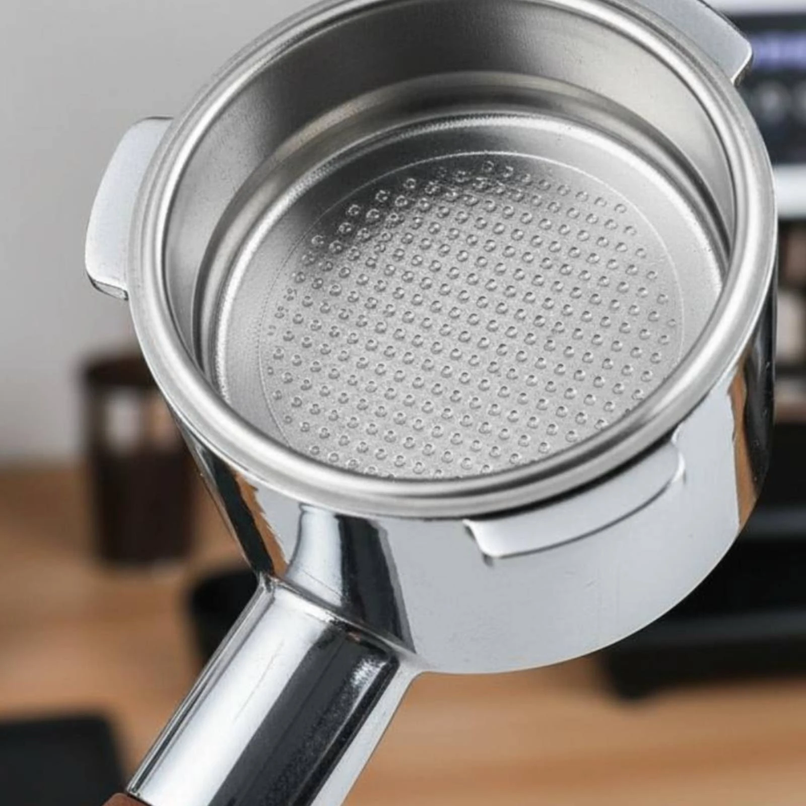 51mm Bottomless Portafilter Detachable Design 3 Ear Espresso Strainer Holder Coffee Strainer Handle for Cafe view 6