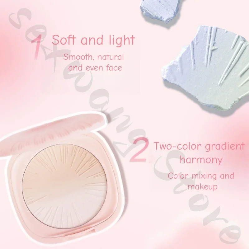 WODWOD cloud fog lock makeup gradient honey powder cake lasting makeup concealer not easy to take off makeup and card powder