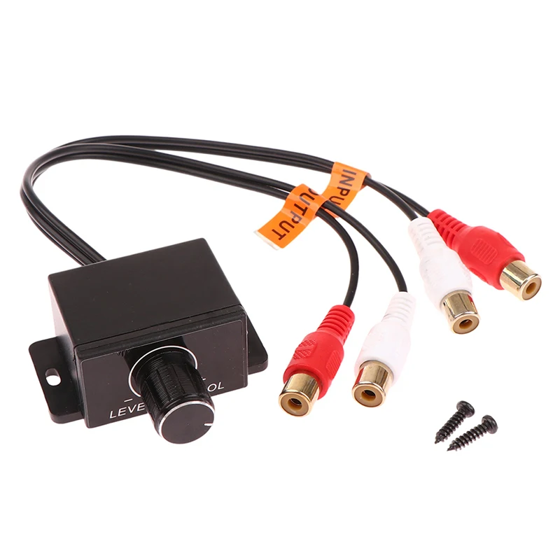 New Car Amplifier Volume Regulator Speaker Bass Controller Car Audio Amplifier Sound Adjuster Subwoofer Amplifier