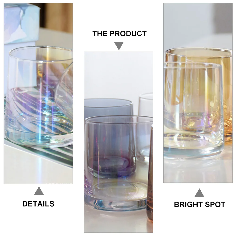 

270ml High Class Material Glass Cup Smooth Surface Easy Clean Perfect Gift for Christmas Birthday Party Wine Glass