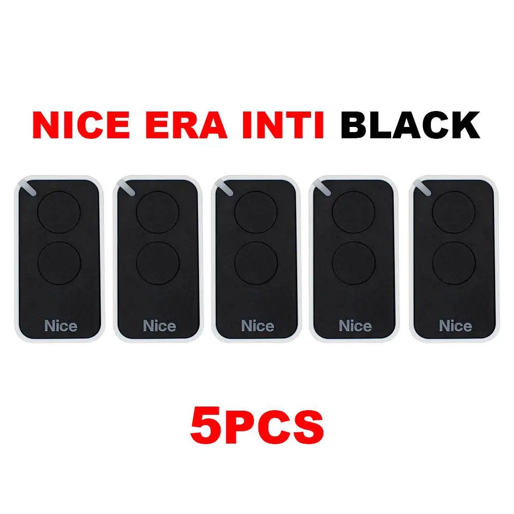 NICE ERA INTI2 INTI1 Garage Remote Control 433MHz Wireless Controllers For NICE FLORS FLO2RS FLO4RS ERA FLO2RE FLO4RE ONE ON2E