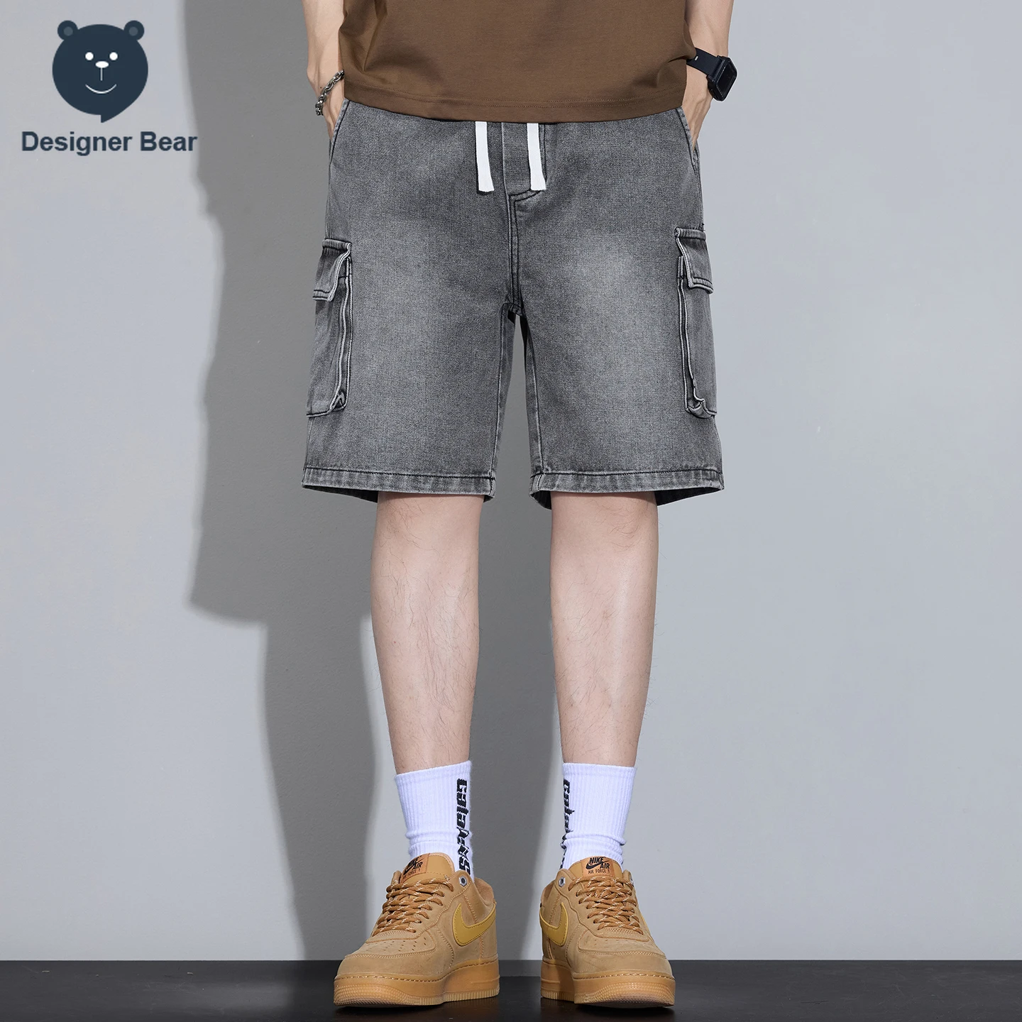 شورت جينز رجالي متعدد الجيوب ل - مراجعة Men'S Fashion Jeans وسعره