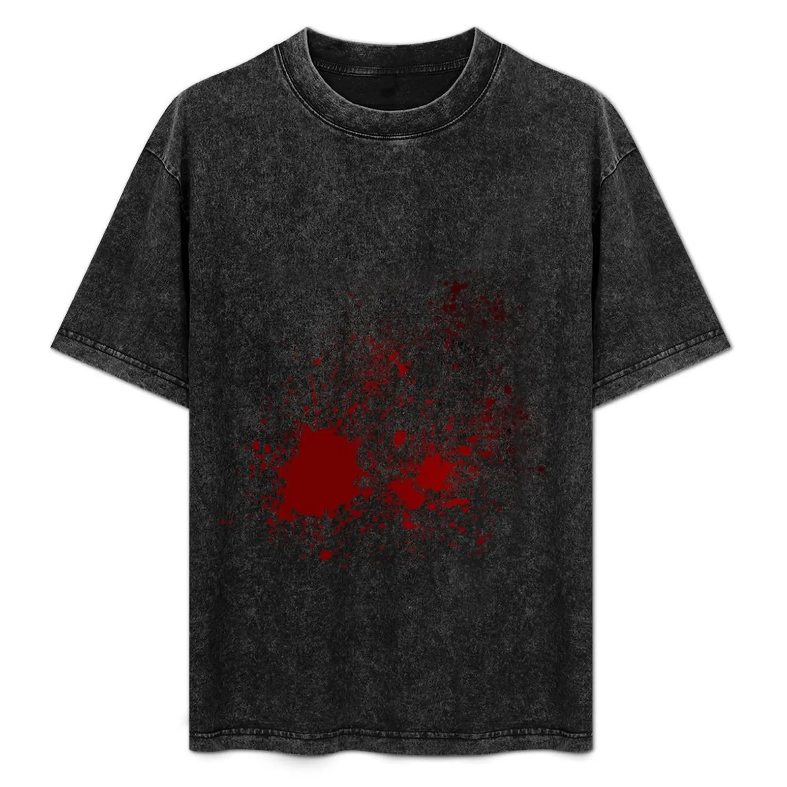 

Blood Splatter T-Shirt aesthetic clothes funny meme t-shirts blanks Men's t shirts
