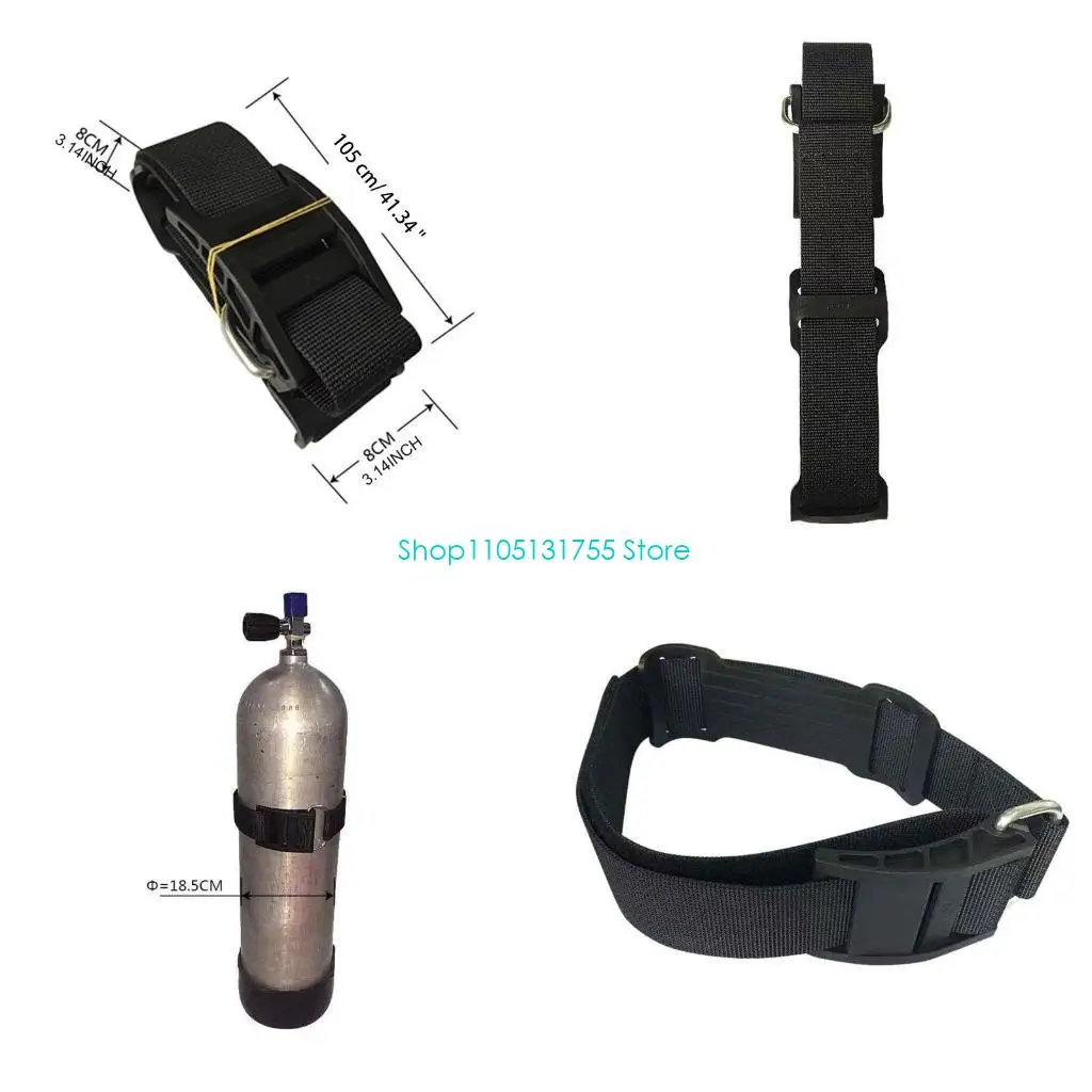 

K0EF подводное плавание с аквалангом BCD для бака, ремешок в паховой области с нескользящей накладкой, пластиковая пряжка, для