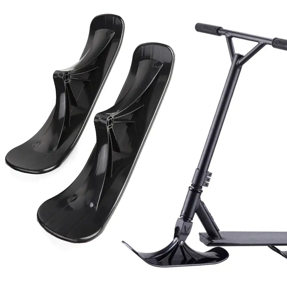 2 pçs/1 conjunto de placa de trenó de neve praia skate kit de conversão dobrável placa de skate ao ar livre acessório de trenó de neve para crianças universal