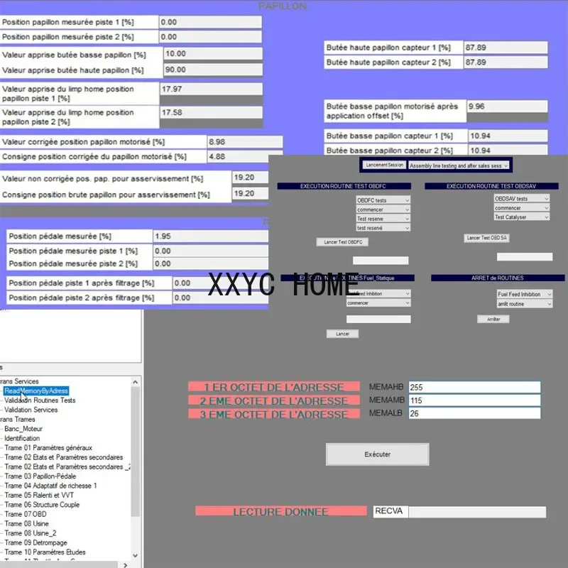 Renolink V2.10 untuk Renault ECU Programmer Key Coding Air-bag Upgrade ulang Renolink 1.99 USB diagnostik