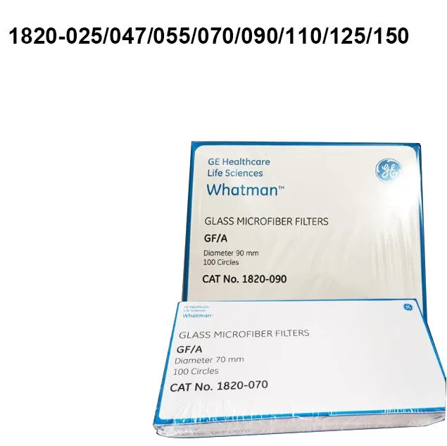 Whatman Glass Microfiber Filters GF/A 1820-025/047/055/090/110/125/070/150