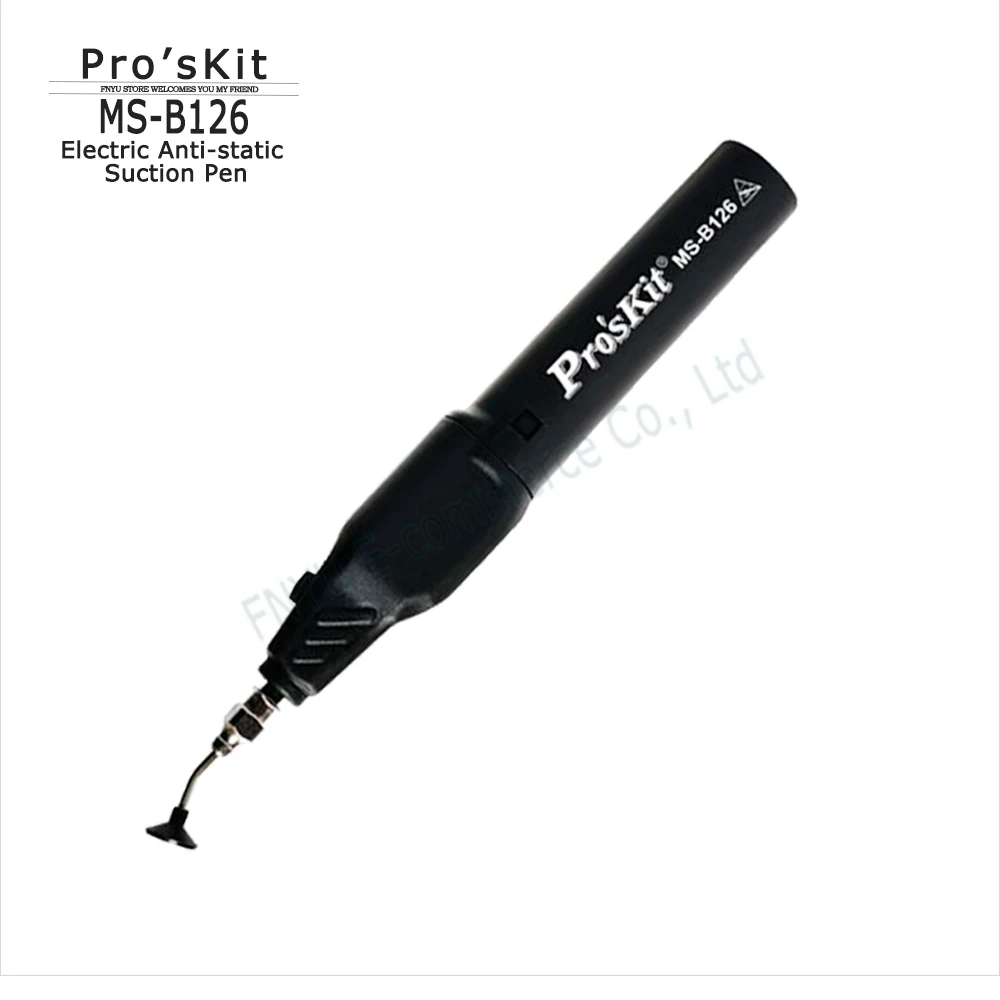 Electric Suction Pen Pro\'sKit MS-B126 Antistatic Strong Suction Vacuum Automatic Extractor for SMT IC CPU Chip Absorbers Device