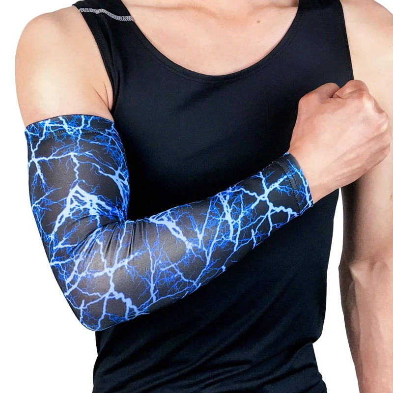 1Pcs Arm Sleeves, UV Protection for Warmth, Tattoo Coverage, Outdoor Activities, Cycling, Tennis Elbow and Myocarditis Treatment