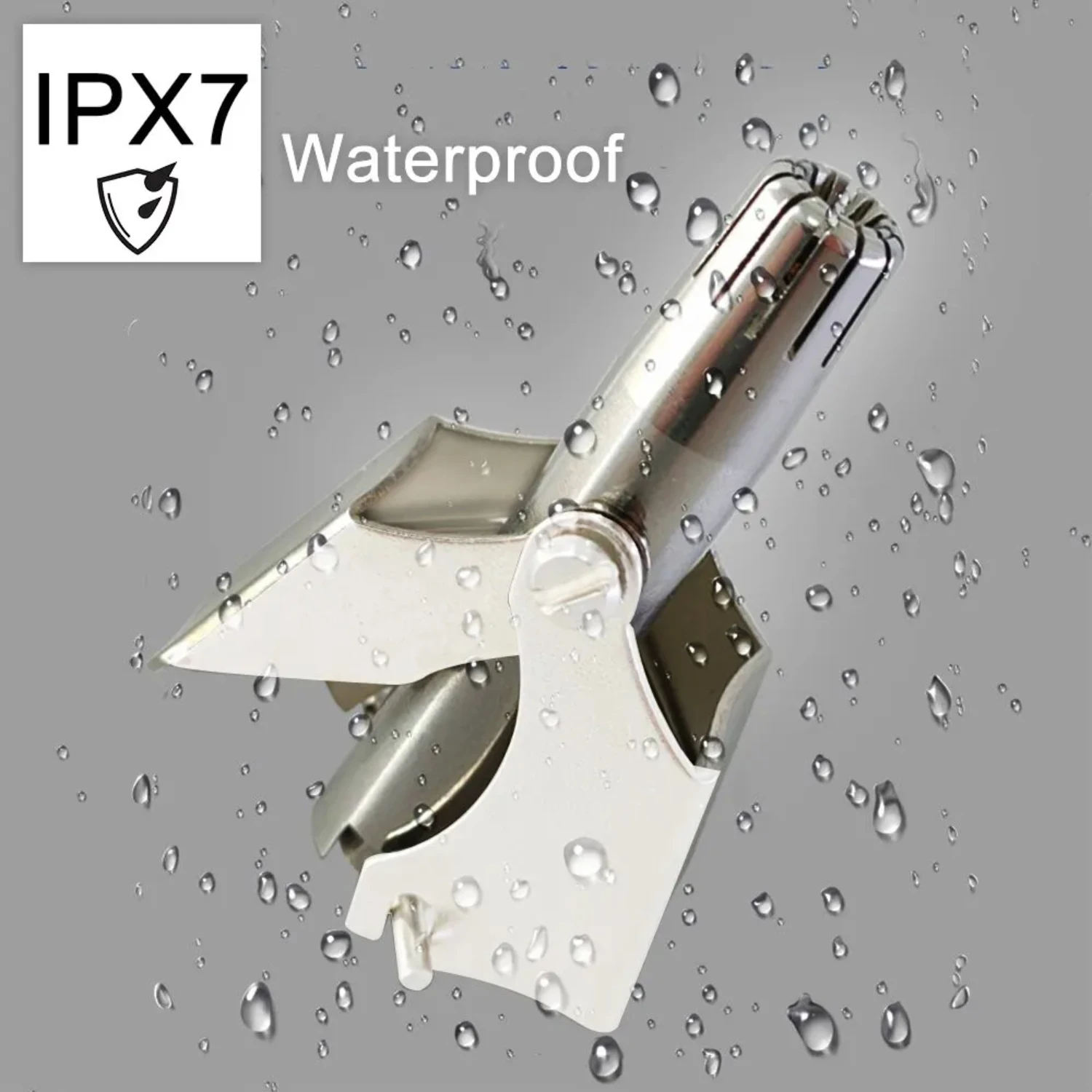 ماكينة تشذيب شعر الأنف من الفولاذ المقاوم للصدأ، ماكينة تشذيب شعر الأنف اليدوية، ماكينة تشذيب شعر الأنف والأذن قابلة للغسل