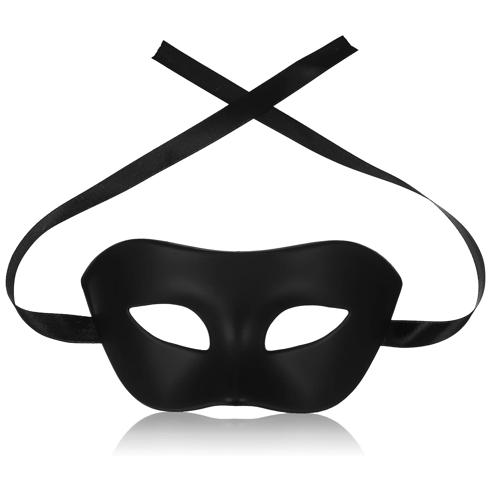 

Black Mask Half for Men Plastic Masks Decorative Cosplay Halloween Festival Face