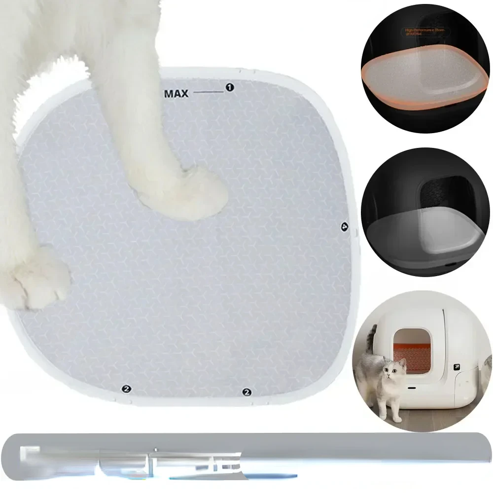 For MAX Sandbox Cat Litter Box Mat Accessories High-performance Three Prevention Pad Is Suitable Cat Toilet Cushion