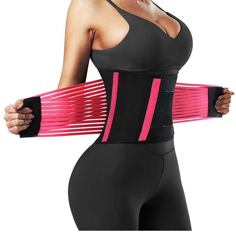 Women Waist Trainer Body Shaper Slimming Sheath Woman Flat Belly Trimmer Corset Fitness Belt Cincher Workout