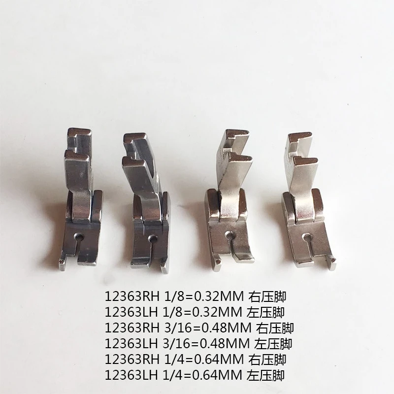 12463RH/LH Hinged Right/Left Raising Foot For Industrial 1-needle Lockstitch Sewing Machine JUKI BROTHER SINGER Accessories