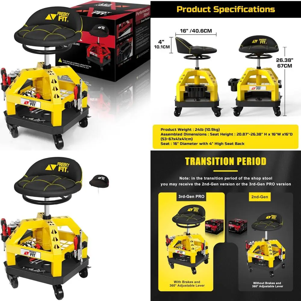 Adjustable Height 3…