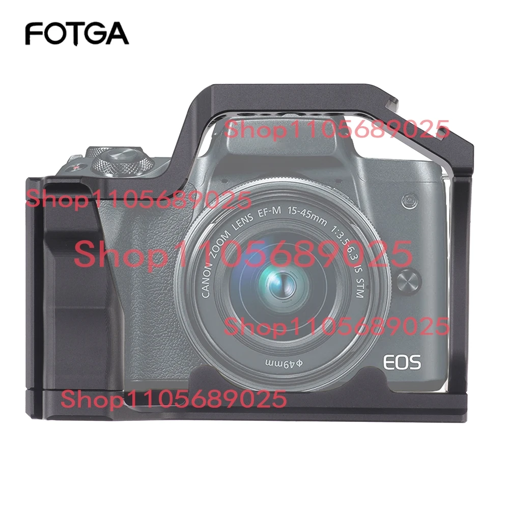 For EOSM50 Mark II/M50/M5 eosm5 Camera Cage Rabbit Case Protective Frame RIG Hand Grip bracket holder Arca Swiss tripod