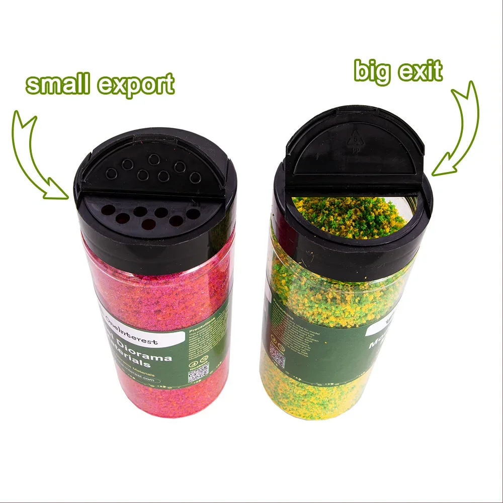 

Simulation Tree Powder Diy Making Model Tree Materials for Sand Table Building Garden Forest Scene Layout 500Ml/bottle