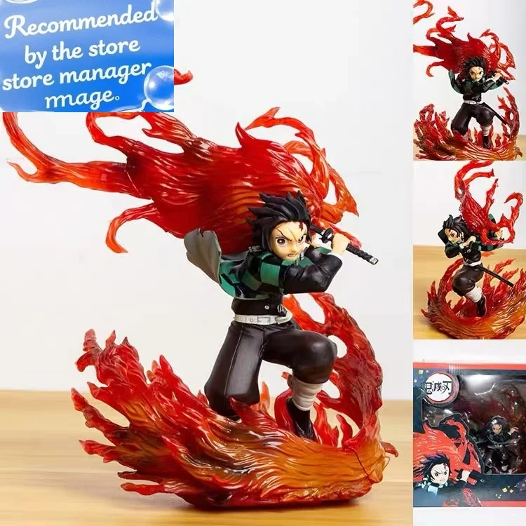 

Anime Kimetsu No Yaiba Anime Figure Figuarts Zero Tanjiro Kamado Hinokami Kagura Action Figure Demon Slayer Figurine Model Gifts