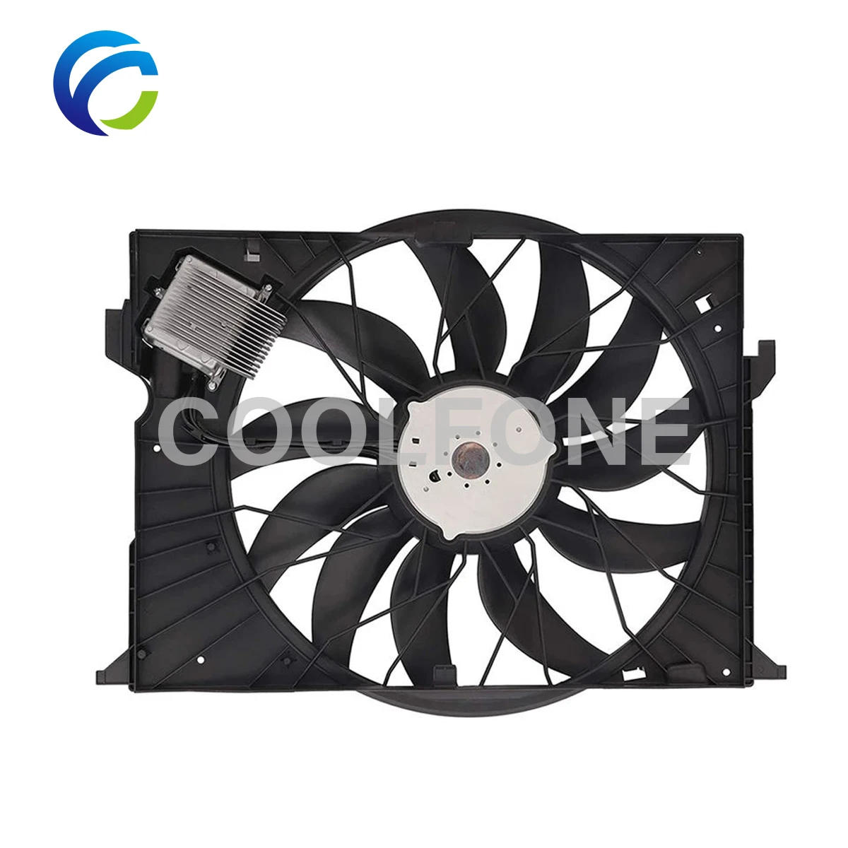 Electric Cooling Fan for MERCEDES BENZ W211 S211 E280 E300 E320 E400 E63 C219 CLS C209 CLK R199 SLR A2115001893 A2115002293 850W