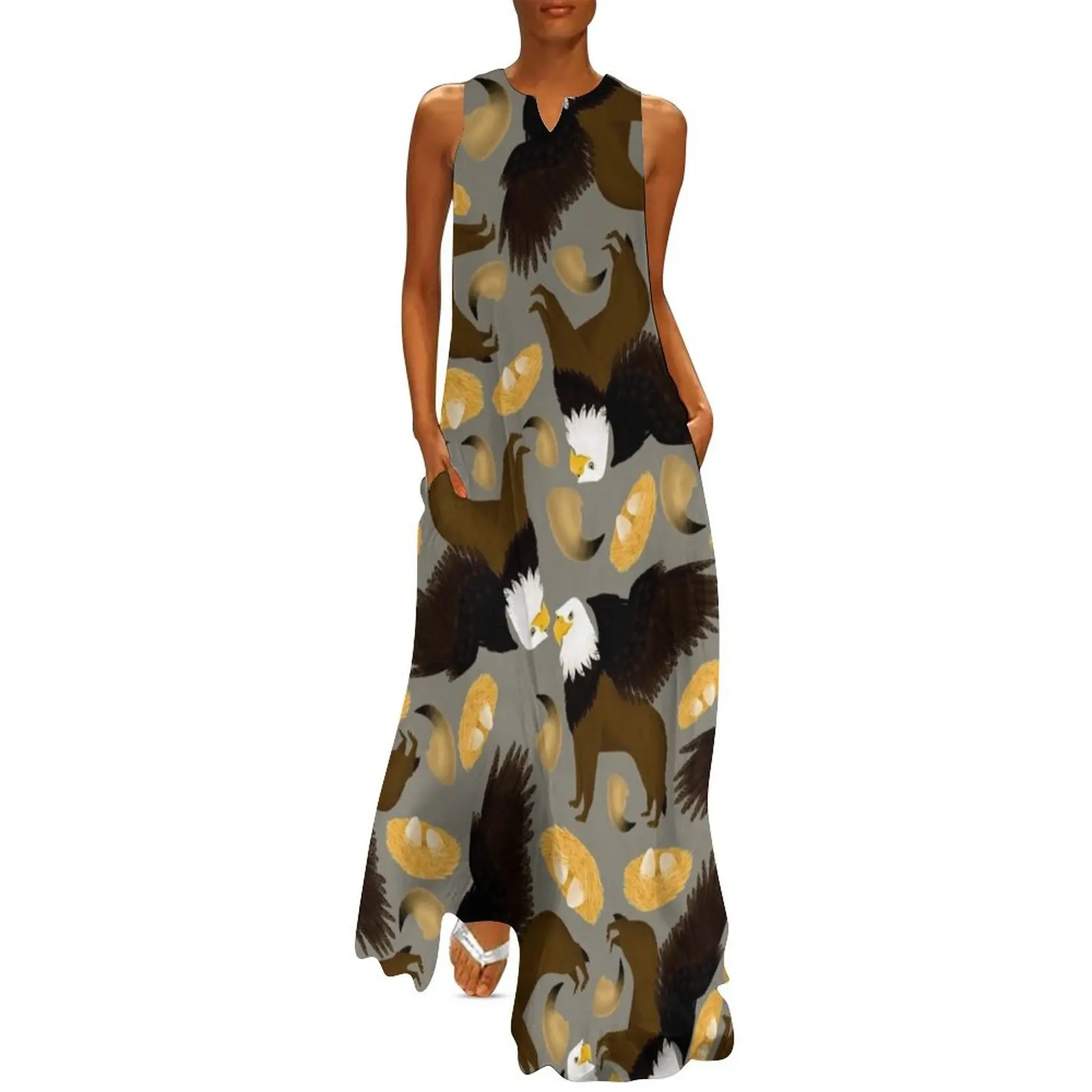 

Griffin Long Dress womens clothing wedding guest dress 2025