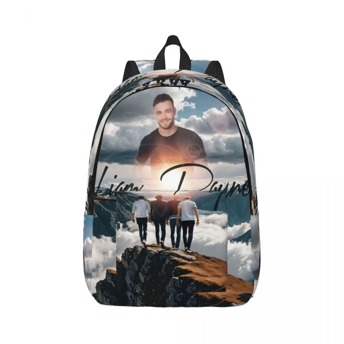 One Direction Student School Bookbag Canvas Daypack Elementary High College Travel Bags