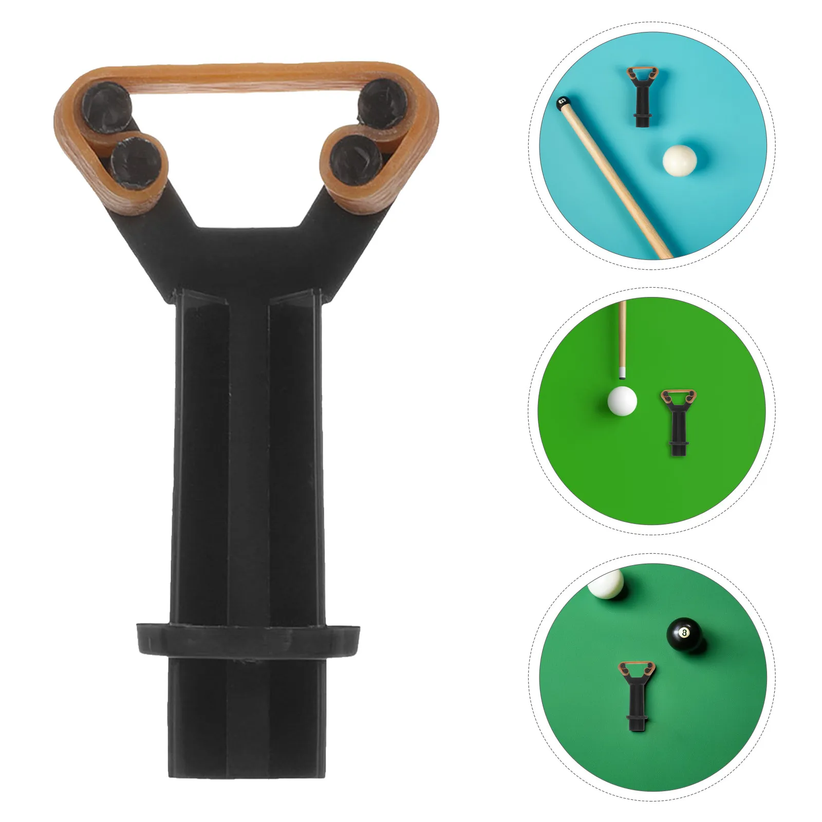 

Набор из 5 резиновых держателей для наконечников кия 13 мм, Y-образные, для точного удара, аксессуары для бильярда