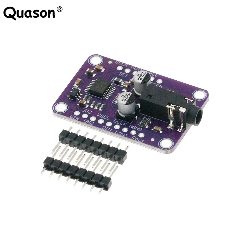 DAC Module 1334 UDA1334A I2S DAC Audio Stereo Decoder Module Board For Arduino 3.3V - 5V