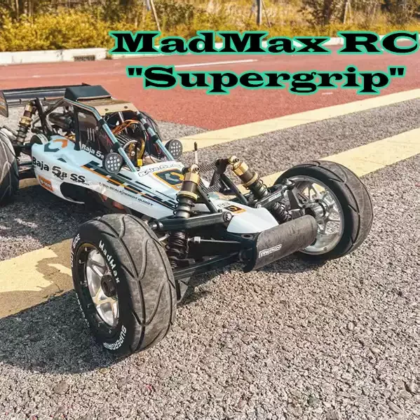 MADMAX Baja 5B Bald Front & Rear Tire Set
